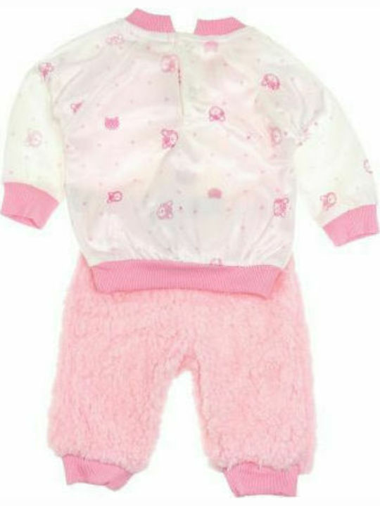 Kinder Sweatpants Set - Jogginganzug Rosa 2Stück