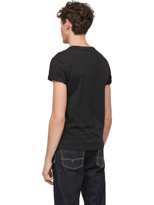 s.Oliver T-Shirt Schwarz