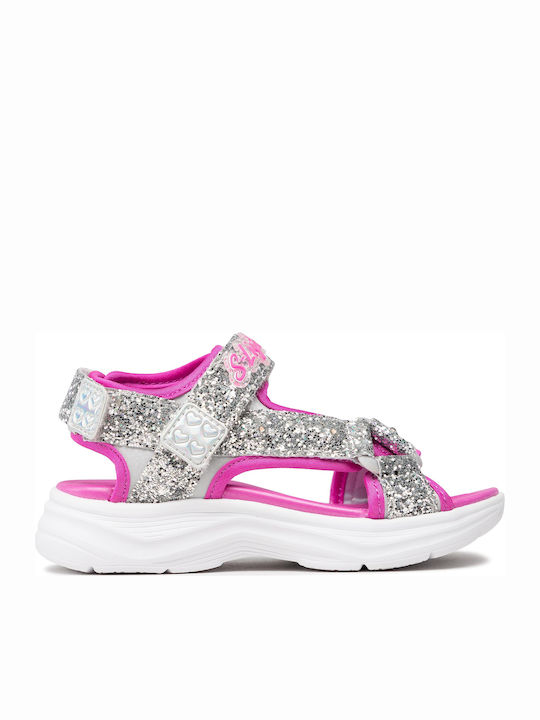 Skechers Glittery Glam Ασημί