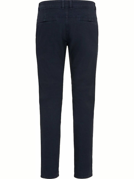Camel Active Men's Trousers Chino Elastic in Slim Fit Navy Blue