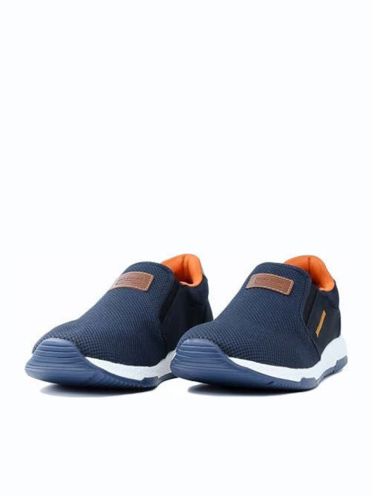 Men's Anatomic Leather Casual Shoes Blue