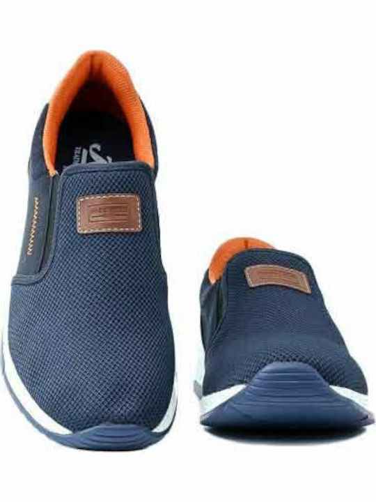 Men's Anatomic Leather Casual Shoes Blue