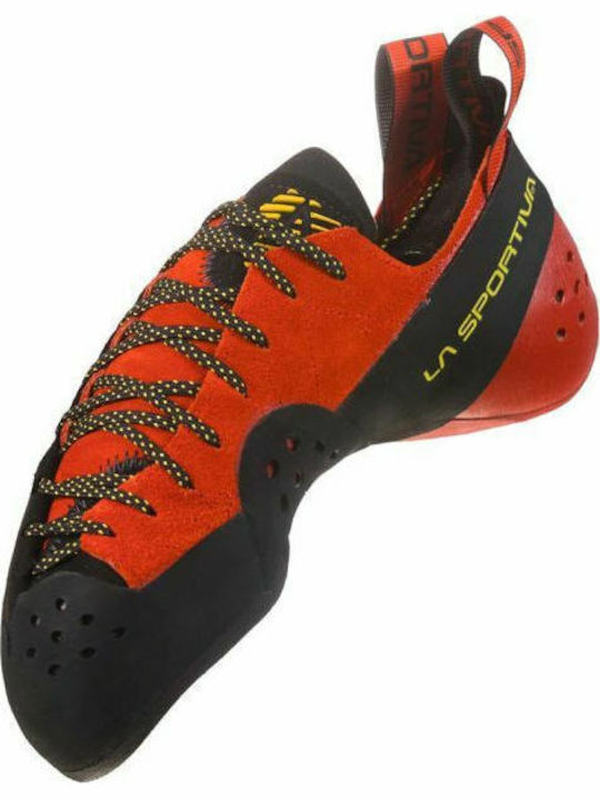 La Sportiva Testarossa Unisex Asymmetrical Climbing Shoes Red