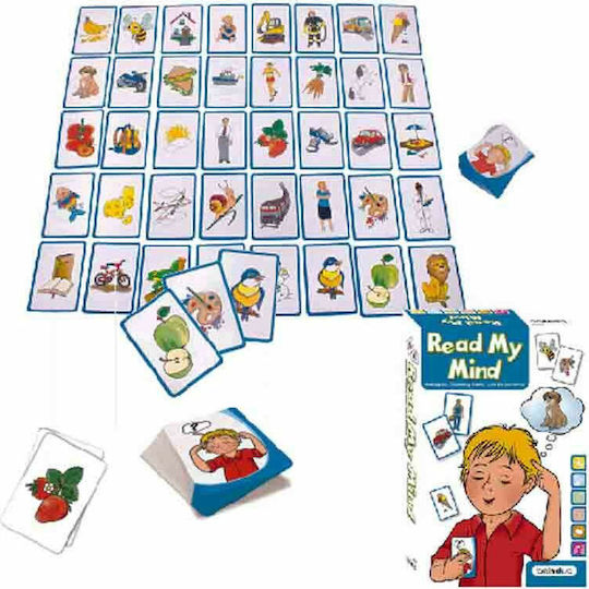 Board Game Read My Mind Game for 2-6 Players 5+ Years Old (EN) Beleduc
