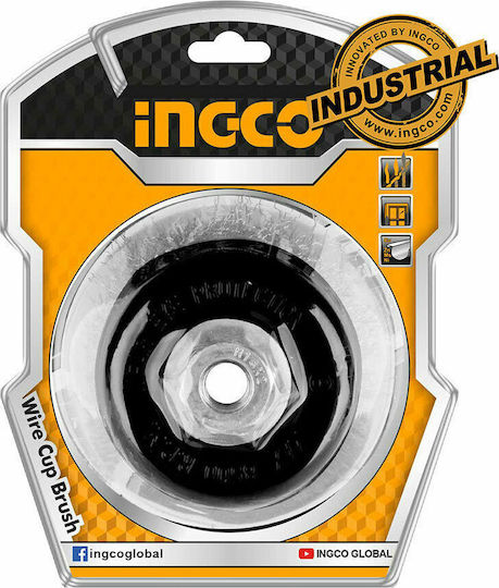 Ingco WB10755 Συρματόβουρτσα για Γωνιακό Τροχό 75mm Μ14