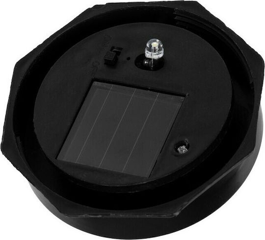 GloboStar Spiked Solar Light Traffic light 1W 95lm Warm White 3000K with Photocell IP65