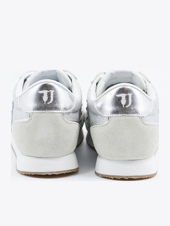 Damen Sneakers Silber