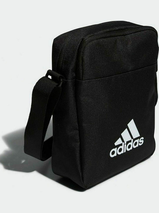 Classic Organizer Ανδρική Τσάντα Ώμου / Χιαστί Μαύρη