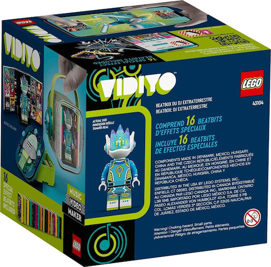LEGO Vidiyo Alien DJ BeatBox Pentru 7+ Ani 73 Bucăți
