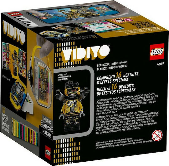 LEGO Vidiyo Hiphop Robot Beatbox für 7+ Jahre 73Stück