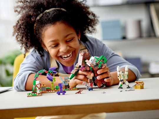 LEGO Minecraft The Jungle Abomination pentru 8+ Ani 489 Bucăți