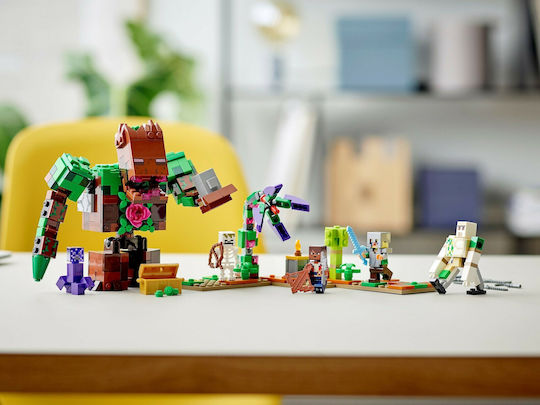 LEGO Minecraft The Jungle Abomination pentru 8+ Ani 489 Bucăți