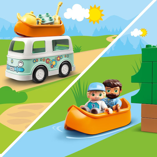 LEGO Duplo Familien Camping Van Abenteuer für 2+ Jahre 30 Stück