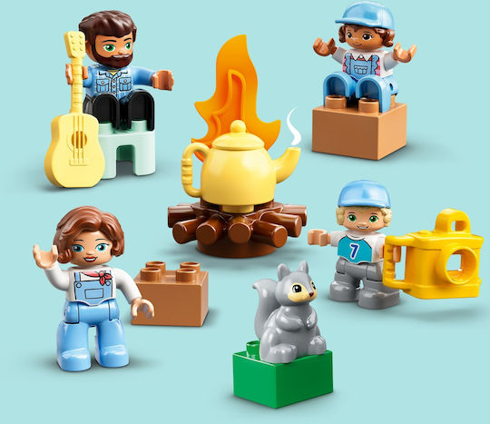 LEGO Duplo Familien Camping Van Abenteuer für 2+ Jahre 30 Stück