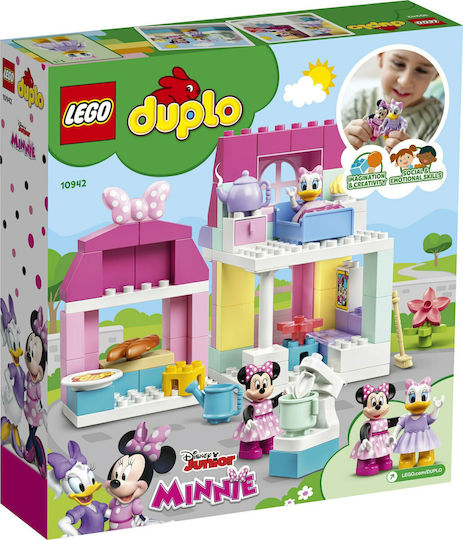 LEGO Duplo Casa și Cafenea Minnie pentru Vârsta 2+
