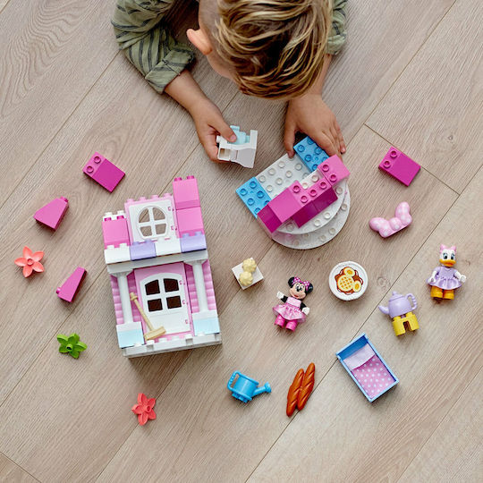 LEGO Duplo Casa și Cafenea Minnie pentru Vârsta 2+