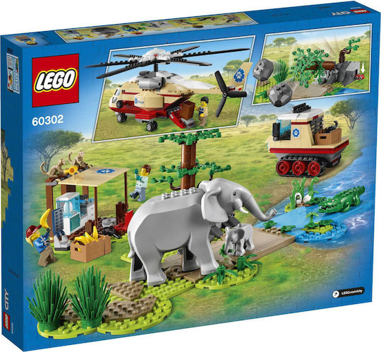 LEGO City Wildlife Rescue Operation για 6+ Ετών 525τμχ