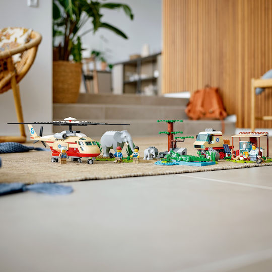LEGO City Wildlife Rescue Operation για 6+ Ετών 525τμχ