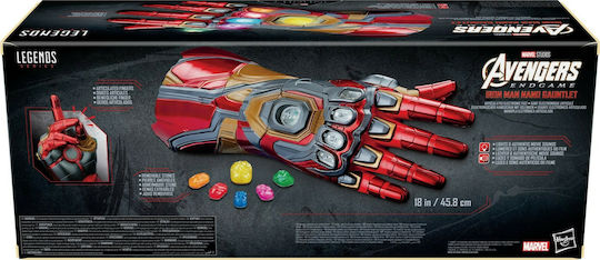 Hasbro Marvel Iron Man Avengers Iron Man's Electronic Nano Gauntlet Action Figure Height 45.8cm in Scale 1:11