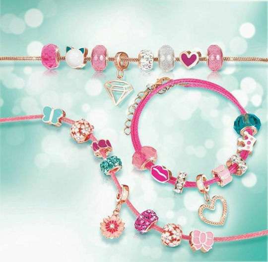 Make It Real Κοσμήματα Halo Charms Bracelets Think Pink για Παιδιά 8+ Ετών