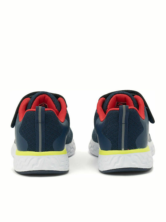 Αθλητικά Παιδικά Παπούτσια Running με Σκρατς Navy Μπλε