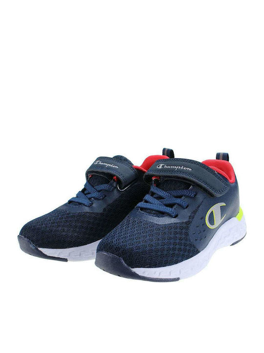 Αθλητικά Παιδικά Παπούτσια Running με Σκρατς Navy Μπλε