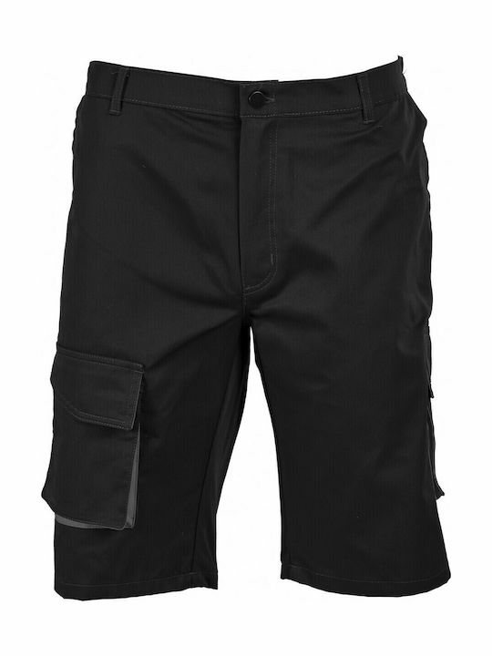 Axon Top Work Shorts Black