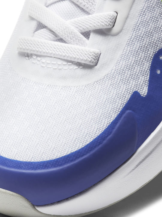Wearallday PS Kids Sports Shoes Running with Hoop & Loop Closure White