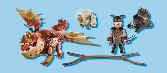 Playmobil Dragons Fishlegs and Meatlug for 4-10 years old