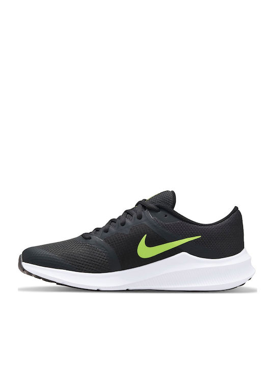 Downshifter Downshifter 11 Kids Sports Shoes Running with Laces Dark Smoke Grey / Volt / Black / White