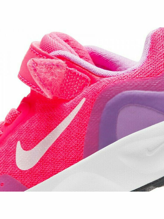 Wearallday Αθλητικά Παιδικά Παπούτσια Running με Σκρατς Ροζ