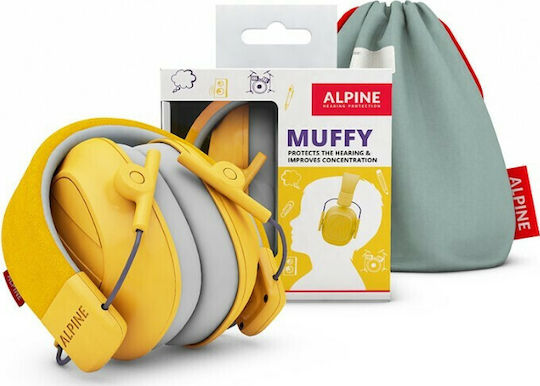 Alpine Muffy 2.0 Kids Earplugs Yellow 111.82.353