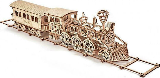 Wood Trick Παιχνίδι Κατασκευών Ξύλινo Locomotive για Παιδιά 14+ Ετών