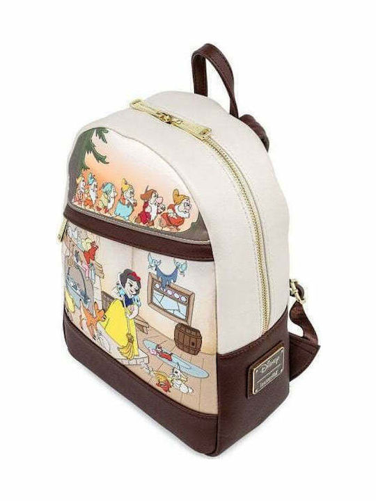 Loungefly Disney Snow White and The Seven Dwarfs Multi Scene Παιδική Τσάντα Πλάτης Καφέ 22.5x10x25εκ. Disney Snow White Loungefly Disney Snow White and The Seven Dwarfs Multi Scene Παιδική Τσάντα Πλάτης Καφέ 22.5x10x25εκ. Disney Snow White