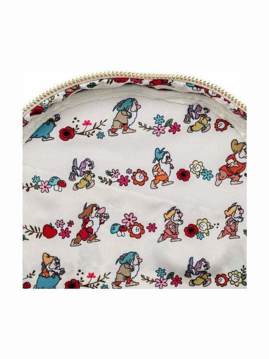 Loungefly Disney Snow White and The Seven Dwarfs Multi Scene Kinder Rucksack Rucksack Braun 22.5cmx10cmx25cmcm Disney Schneewittchen