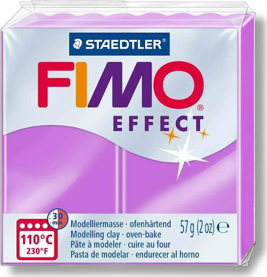 Staedtler Fimo Effect Polymer Clay Purple 57gr 8010-601