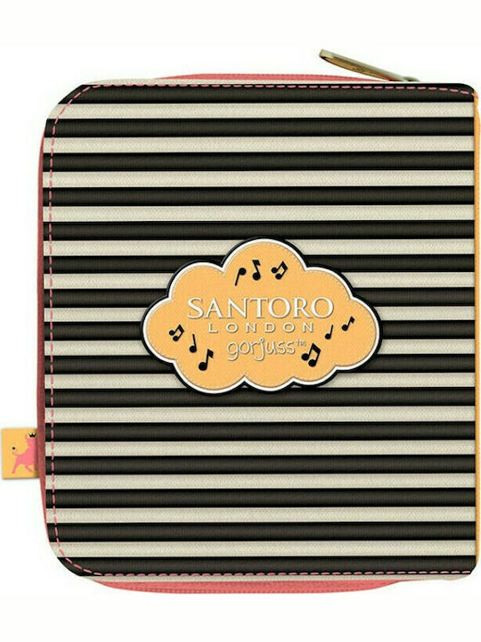 Santoro Little Dancer Παιδικό Πορτοφόλι Κερμάτων με Φερμουάρ Ροζ