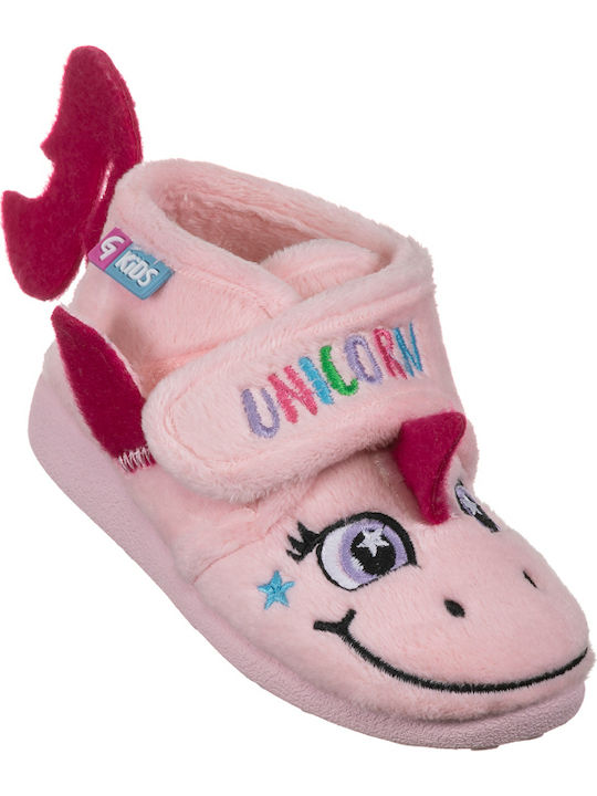 Childrenland Ανατομικές Παιδικές Παντόφλες Ροζ Παντοφλάκια Unicorn