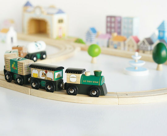 Le Toy Van Royal Express Сет с Влакче от Дърво за 3+ години+ Години