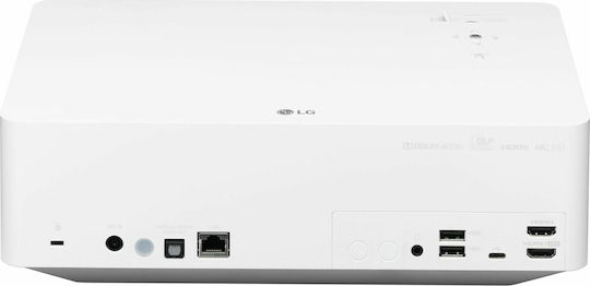 LG HU70LS 4844202 Projector DLP (DMD) 4K Ultra HD LED Lamp with Wi-Fi and Built-in Speakers White