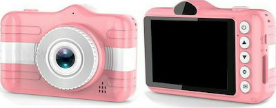 X600 Compact Φωτογραφική Μηχανή 10MP με Οθόνη 3.5" Ροζ