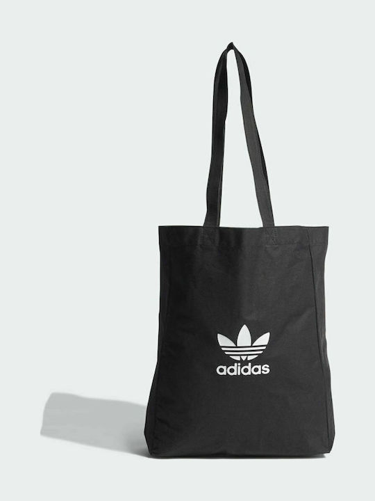 adidas Adicolor Baumwolle Einkaufstasche in Schwarz Farbe