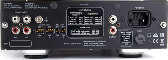 Rega Aria MK3 MM / MC Phono Preamp Μαύρο
