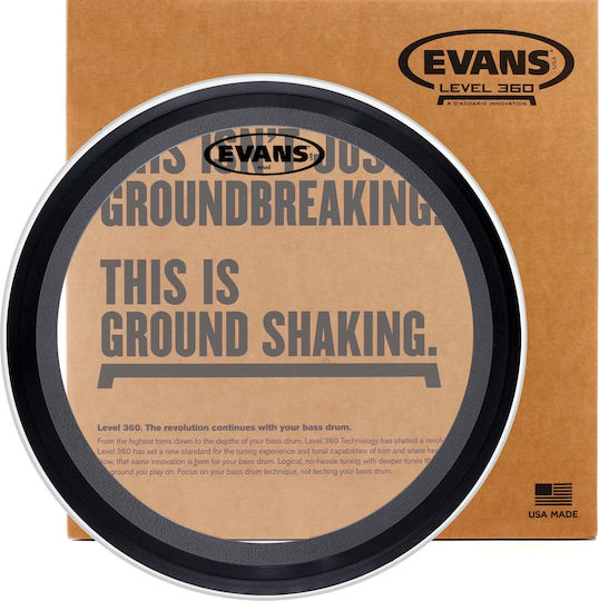 Evans Bass Batter Clear Piele de toba pentru Tobe 22"