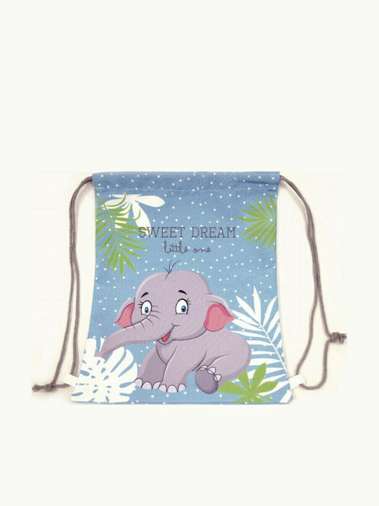 Paperpack Net Elephant Kinder Rucksack Beuteltasche Blau 25cmx30cmcm Paperpack Net Elephant Kinder Rucksack Beuteltasche Blau 25cmx30cmcm