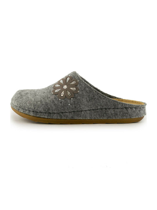 Migato Winter Damen Hausschuhe in Gray Farbe