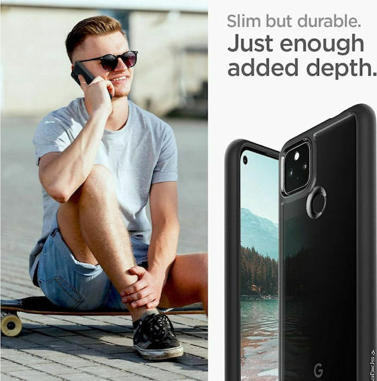 Spigen Ultra Hybrid Back Cover Plastic 2mm Black (Google Pixel 5a 5G)
