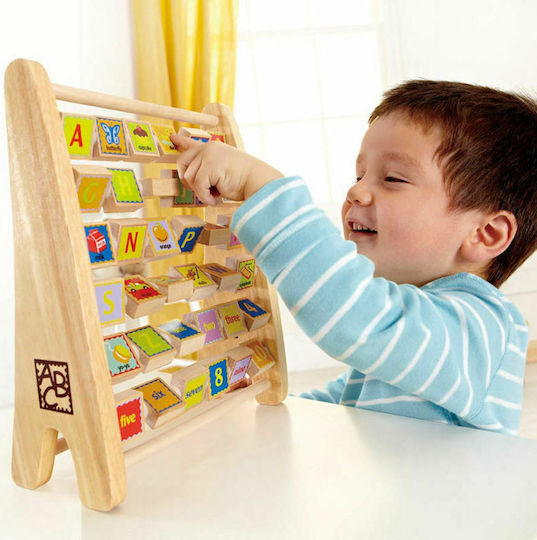 Hape Alphabet Abacus Abac pentru 3+ ani Ani
