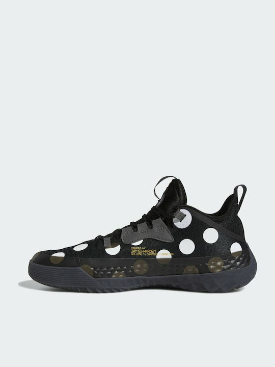 Harden Vol.5 Futurenatural Niedrig Basketballschuhe Core Black / Cloud White / Team Dark Grey
