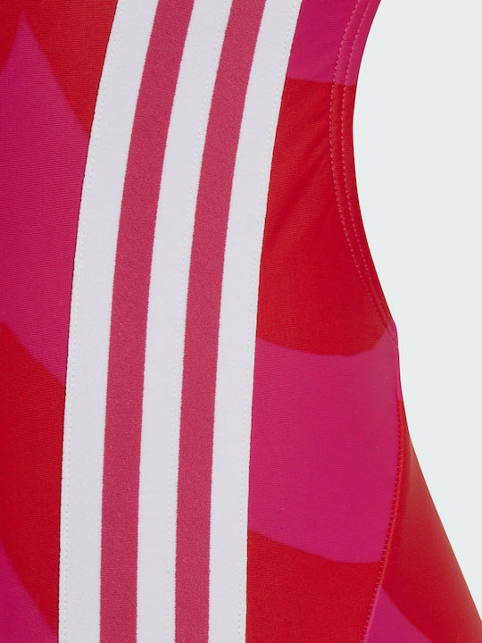 adidas Mm La Suit Παιδικό Μαγιό Ολόσωμο Φούξια